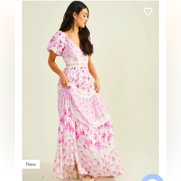 Altar'd State Dresses Nwt Altard State Darianne Floral Maxi Dress